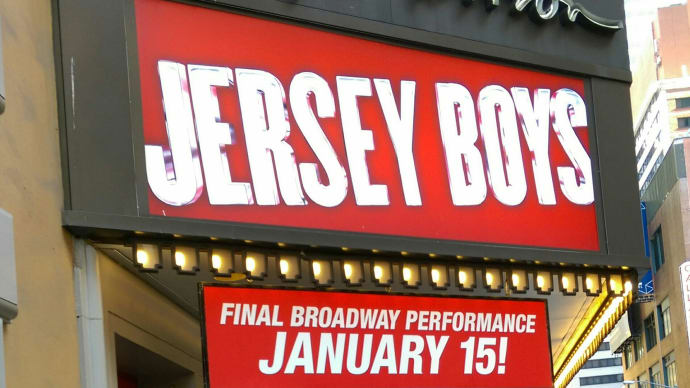 JERSEY BOYS Broadway 最後の週末（１）