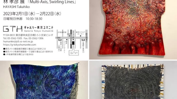 林 孝彦 展「Multi-Axis, Swirling Lines」