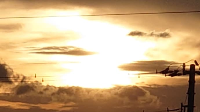 早朝から夕方まで