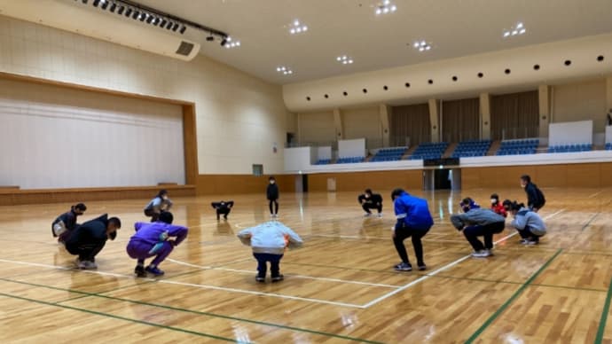 サンリーナ陸上教室(1月15日(土))の練習の振り返り