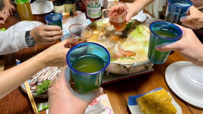 移住協釣り部忘年会のお料理