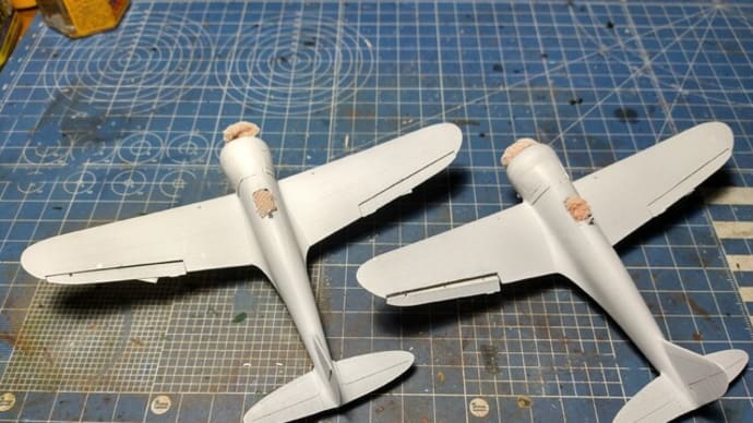 ICM1/72 中島 Ki-27 九七式戦闘機 甲･乙 製作記 その５・塗装完了