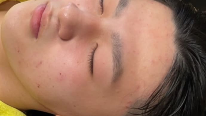 お顔をリフレッシュ