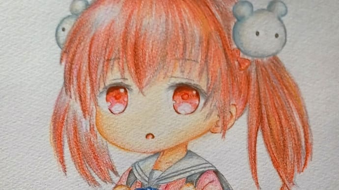 男の娘キャラを描いてみました。