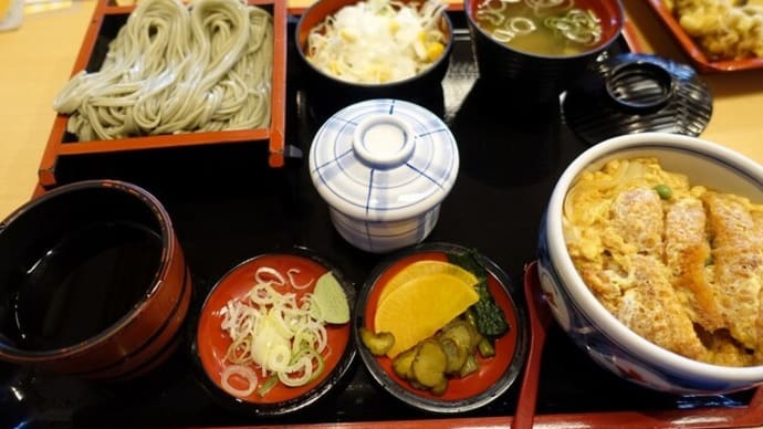 田畑屋 かつ丼セット 1,450円 新潟県南魚沼市目来田57-1
