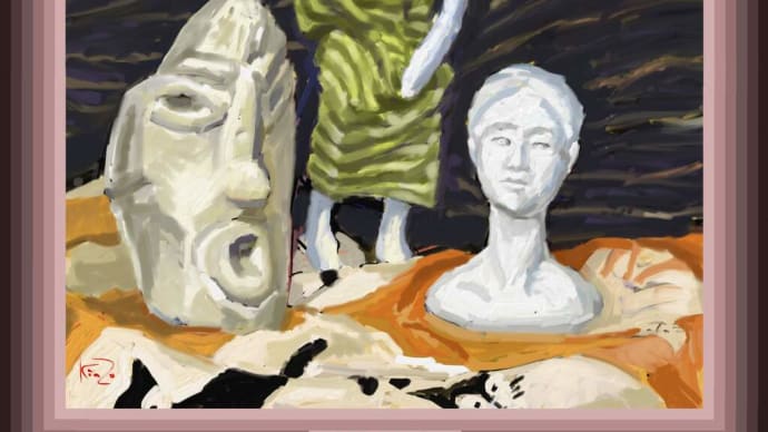 Paper clay dolls etc.5269／紙粘土人形など