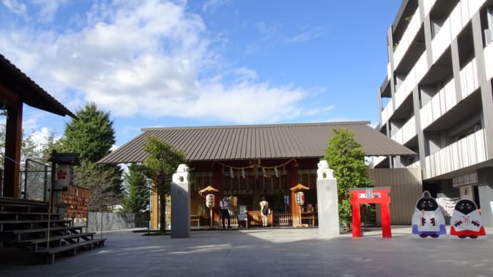 近くに来たら!時間があれば立ち寄る赤城神社”!あれっ随分と雰囲気が変わりました。