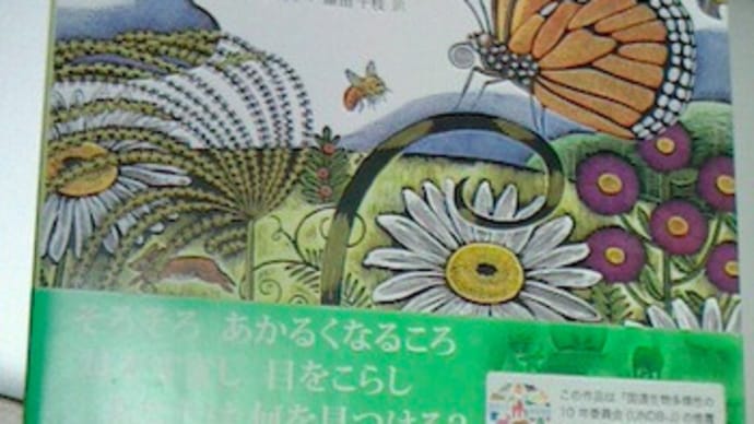 ◆ 『蝶の目と草はらの秘密』 ジョイス・シドマン 文 ベス・クロムス 絵 百々佑利子/藤田千枝 訳 冨山房