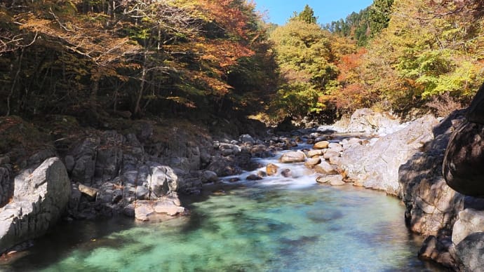 ★阿寺渓谷の紅葉🍁🍂④ 2023