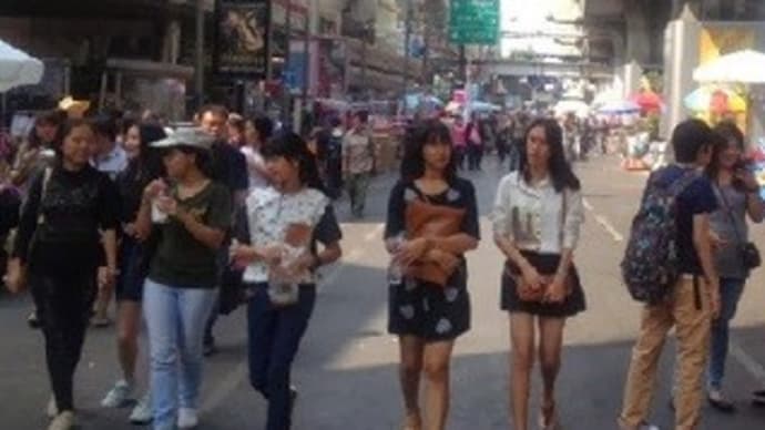 バンコク市内で歩行者天国が復活しますね！