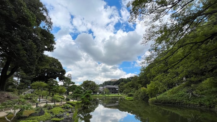 肥後細川庭園の箱庭感がかなりの好印象でした