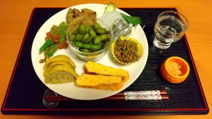 夕食と瑞鷹「蔵囲い純米酒」