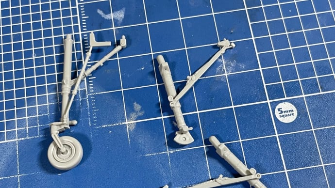 【ハセガワ】1/48 A-4M スカイホーク 製作記 No,8 “ランディング・ギア”