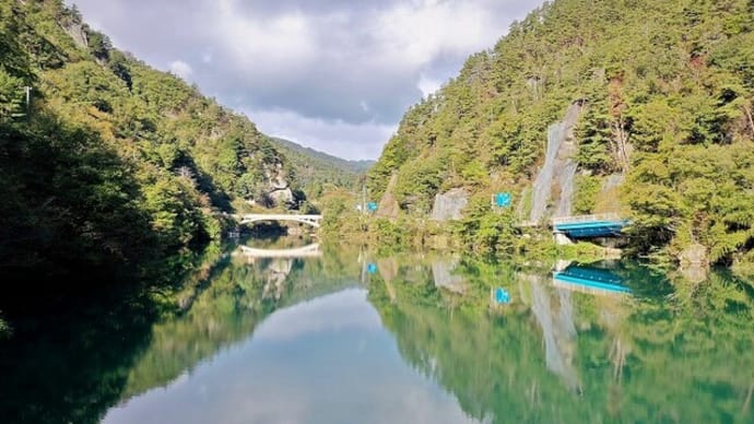 信濃十名勝「山清路」の風景