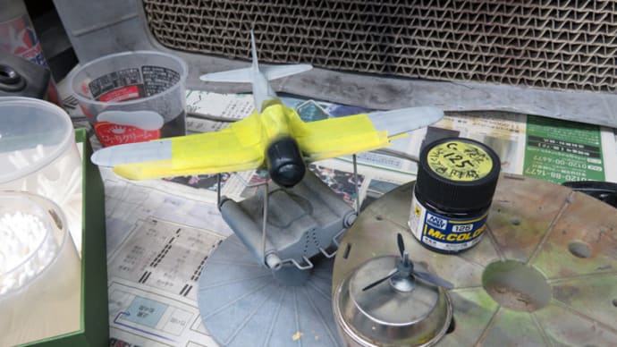 1/72 零戦二一型 #6 細部塗り分け