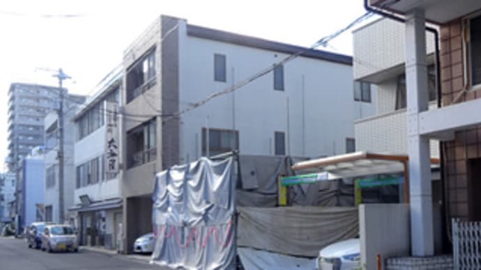 広島県福山市宝町６‐６のビル解体工事