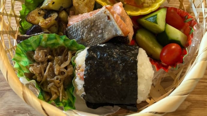 竹かご弁当