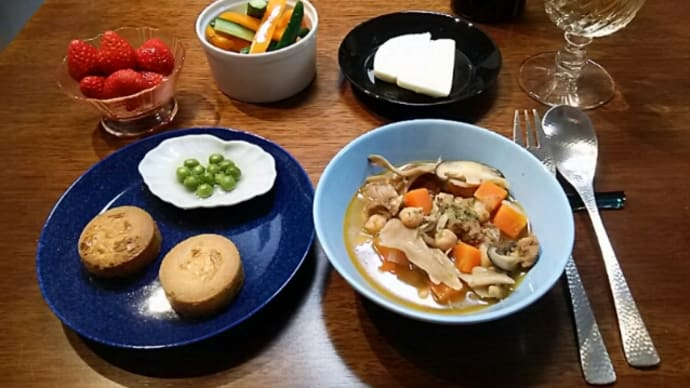 ワインを一杯、所望の晩酌(笑)