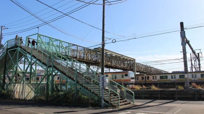 昭和遺産 三鷹の跨線橋