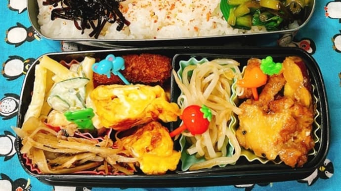 晩御飯(6日分)とお弁当&桜の下マルシェ
