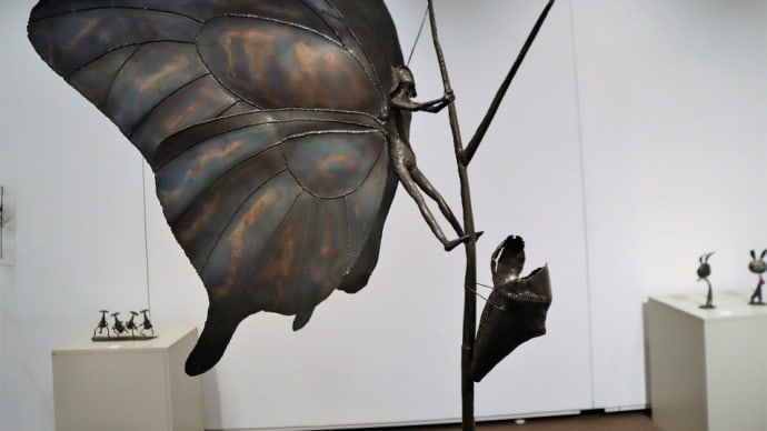茨城県陶芸美術館で、『安斉重夫　鉄の彫刻展』を観ました。