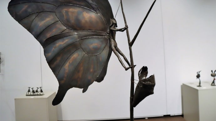 茨城県陶芸美術館で、『安斉重夫 鉄の彫刻展』を観ました。