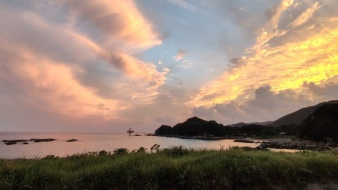 夕焼けの綺麗な季節に