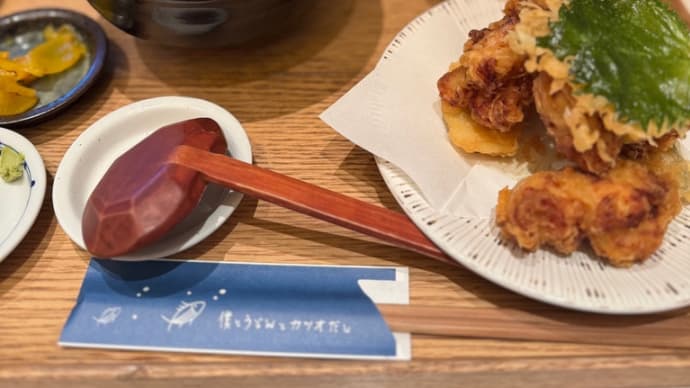 鰹出汁がめっちゃきいてる!あとタレカツも美味い!【天王寺】