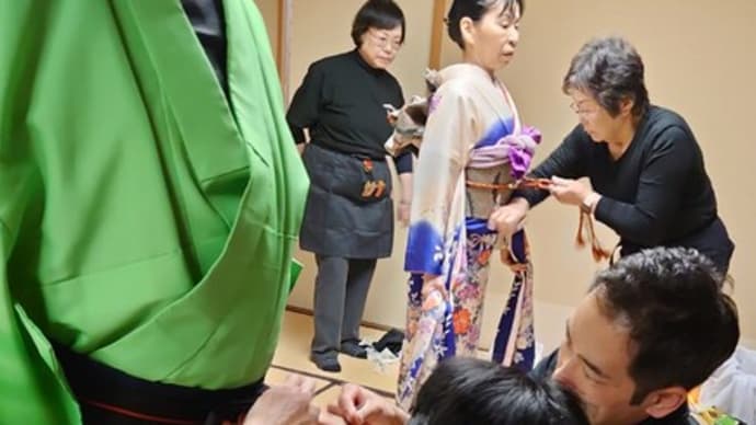 広島で、今年最後の「日本舞踊着付け専門講座」開催 ❣