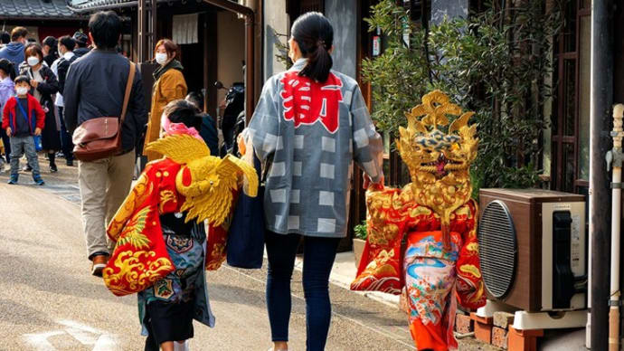 3年ぶりの犬山春祭り