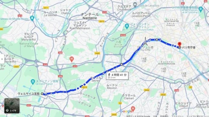 パリオリンピック2024 マラソンのコースは? 配信予定は?