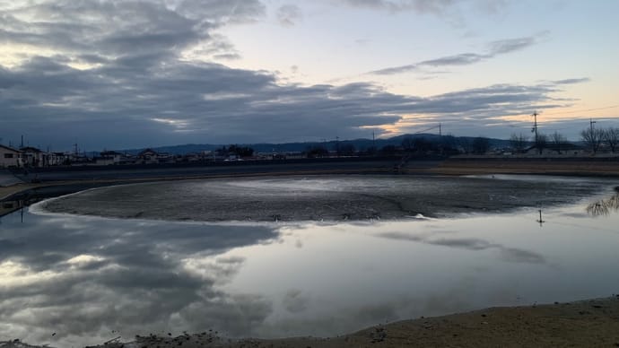 夕方散歩