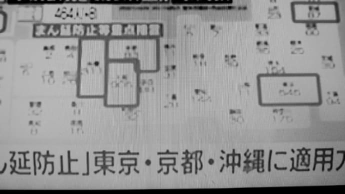 きょうから「まん延防止」東京など3都府県で