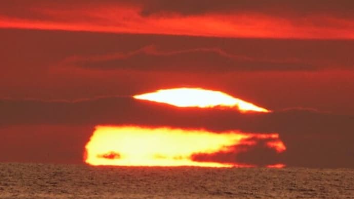 今朝の皆生海岸　5月22日