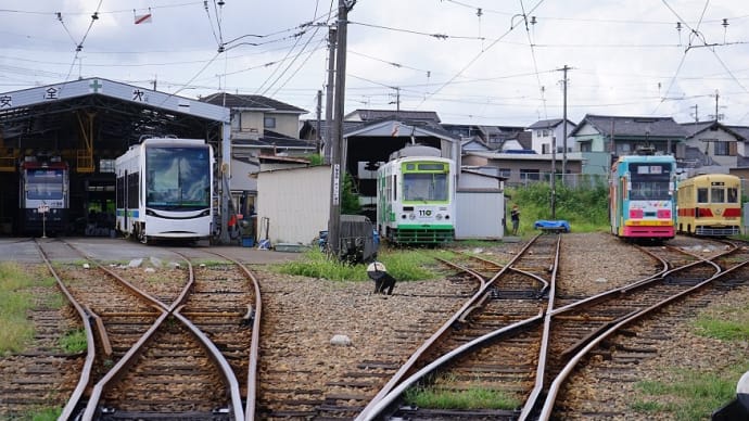 夏季休暇は関西へ（その３）豊橋市内線から豊橋鉄道渥美線に乗り三河田原へ。