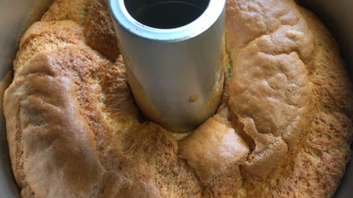 粉もんが品薄! (⊙ロ⊙)シフォンケーキ作りました。