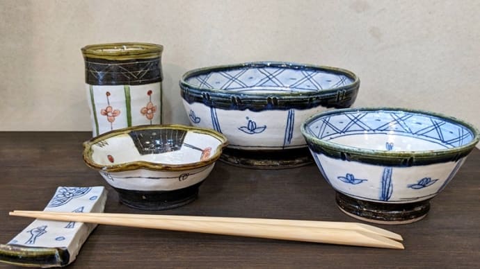 加藤淳さんの陶器のどんぶり、小鉢、湯飲み、茶碗の新入荷情報！