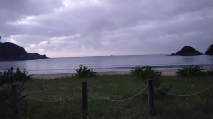 7月1日おはようございます。今日の海です。