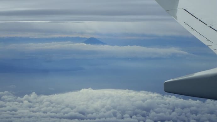 都心を上空から眺める飛行ルート
