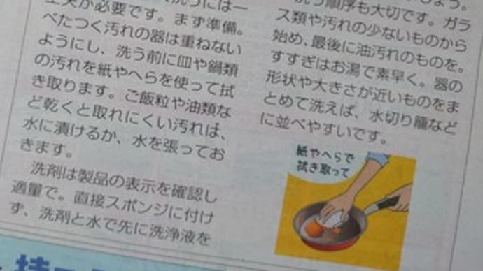 スポンジの寿命短し‥ 🧽✋