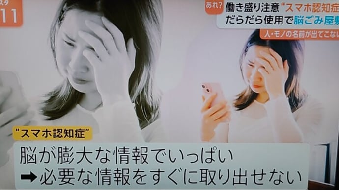 【スマホ認知症】【スマホ依存】【認知症】【若年性アルツハイマー】
