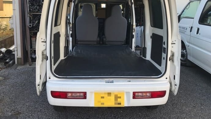水道屋の作業車