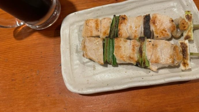 焼き鳥屋に行ってました k-hashii-japan 2024年10月2日