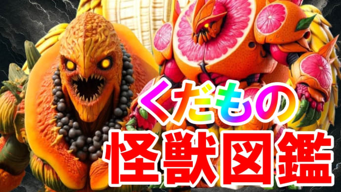 驚異のフルーツ軍団!11の怪獣を徹底紹介【 Part 1】 #shorts #フルーツ
