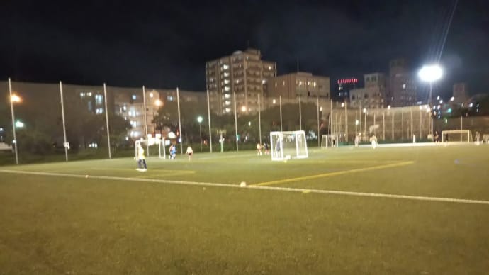 那覇Enjoy女子サッカーパーク 雨だったけど