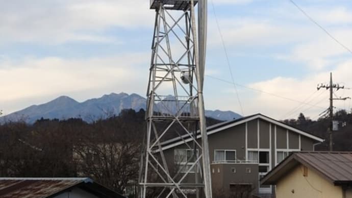 北杜市武川町の火の見櫓1 ○