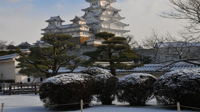 雪の姫路城（2016.1.20）