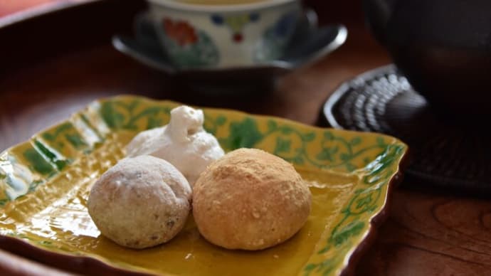 春なのに・・・!?小さな焼き菓子とお茶で一服