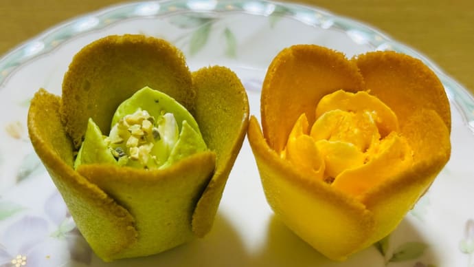 初めての「TOKYOチューリップ🌷ローズ🌹」にワクワク・カルディの「ワンティ」で😋💕