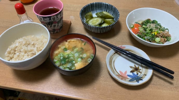 簡単晩御飯